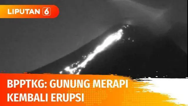 BPPTKG mencatat, Gunung Merapi mengalami dua kali erupsi dengan 31 kali guguran material pada Senin (07/12) sore. Luncuran awan panas ini mengarah ke hulu kali Bebeng, Kabupaten Magelang.