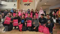 Para pecinta film sangat antusias mengikuti acara nobar Cinemaholic "Rebels Team" bersama Panasonic Viera di CGV Blitz, Bandung,