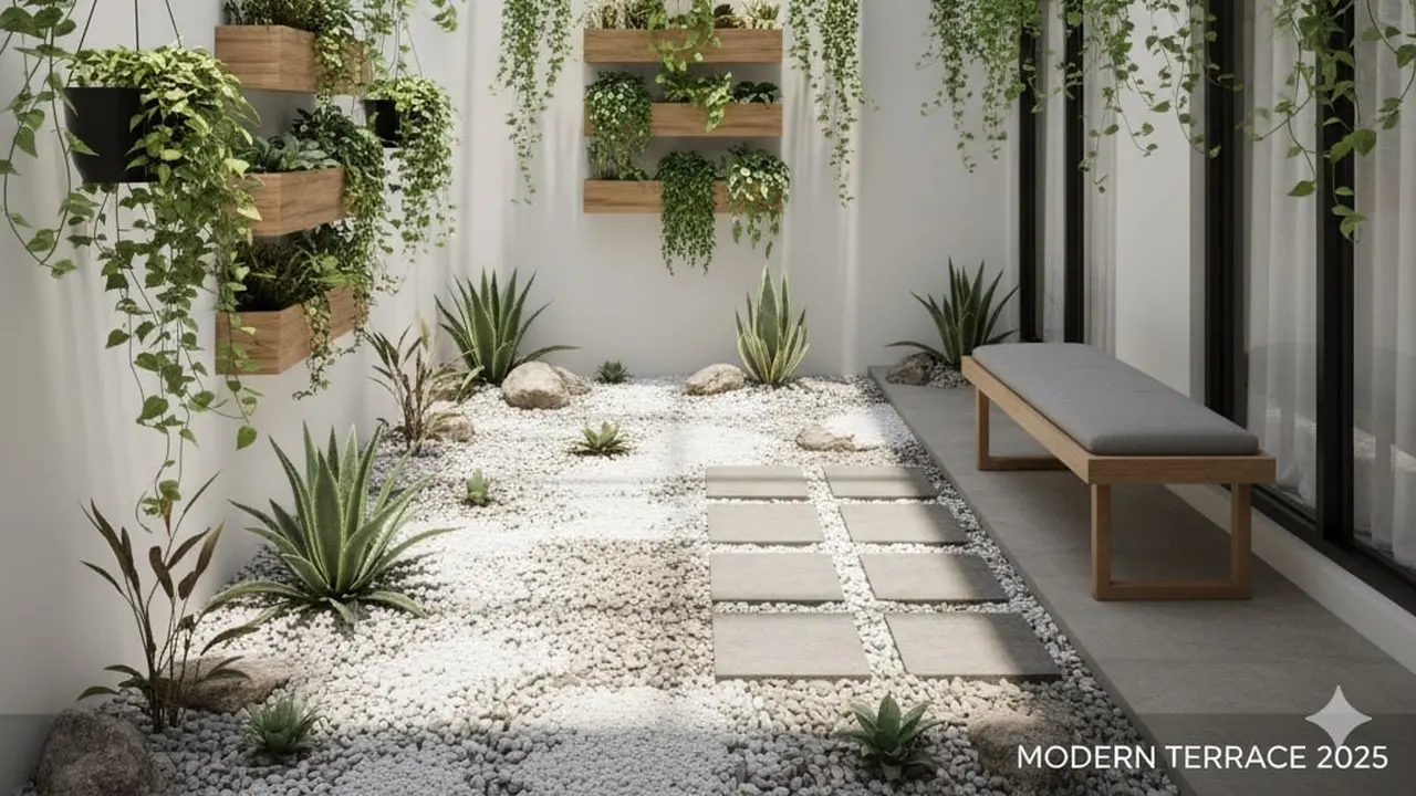 Inspirasi Model Teras Tanpa Tiang yang Bikin Modern Terbaru 2025. Foto: Gemini