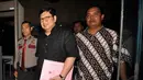 Mantan Menteri BUMN di era Megawati Soekarnoputri, Laksamana Sukardi diperiksa KPK sebagai saksi untuk Sjamsoel Nursalim, Jakarta, Rabu (10/12/2014). (Liputan6.com/Miftahul Hayat)