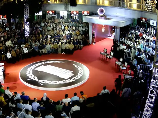 <p>Komisi Pemilihan Umum (KPU) menggelar debat capres pada Selasa (12/12/2023). (Foto: Tangkapan layar Youtube KPU RI)</p>