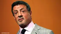 Sylvester Stallone, Meski Gaek Badan Tetap Berotot Perut Langsing