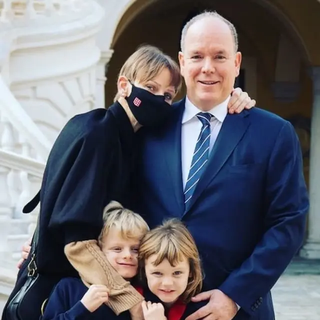 Putri Charlene, Pangeran Albert, Pangeran Jacques dan Putri Gabriella