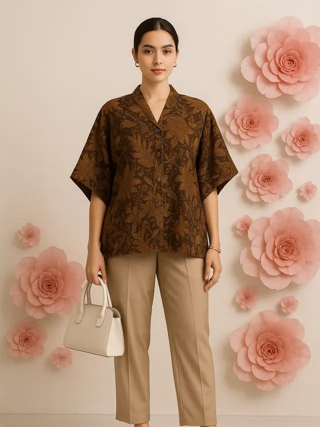 Model Baju Batik Lengan Dolman untuk Santai hingga Acara Formal 2025