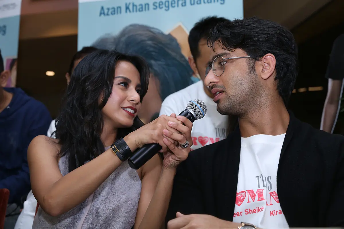 [Bintang] Shaheer Seikh dan Kirana Larasati