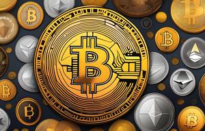 Ilustrasi Kripto. (Foto By AI)