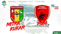 Jadwal Liga 1 2018 pekan ke-24, Mitra Kukar vs PSM Makassar. (Bola.com/Dody Iryawan)
