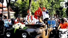 Pemanjat tebing Indonesia, Aries Susanti Rahayu, tiba di kampung halaman di Desa Taruman, Kecamatan Klambu, Kabupaten Grobogan. Peraih dua medali emas di Asian Games 2018 itu disambut bak pahlawan oleh masyarakat termasuk Bupati Grobogan, Sri Sumarni...