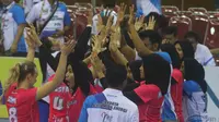 Pemain Jakarta Pertamina Energi. (Bola.com/Gatot Susetyo)