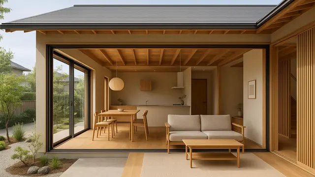 7 Desain Rumah Minimalis Gaya Jepang Modern 1 Lantai yang Simpel, Estetik dan Menenangkan