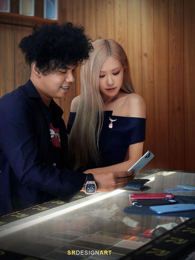 6 Editan Foto Pria Bareng Artis Cewek Korea Ini Imajinatif, Halu Banget