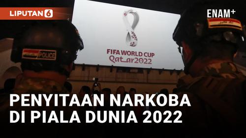 VIDEO: Petugas Bea Cukai Qatar Temukan Narkoba Pertama di Piala Dunia 2022