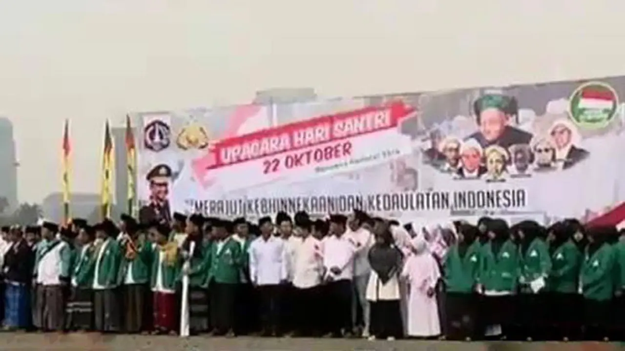 Hari Santri Nasional 2016 di Monas