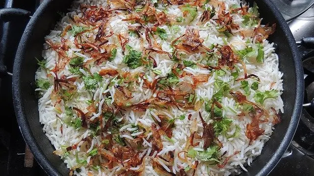 Beras basmati - Image by Seb Powen from Pixabay