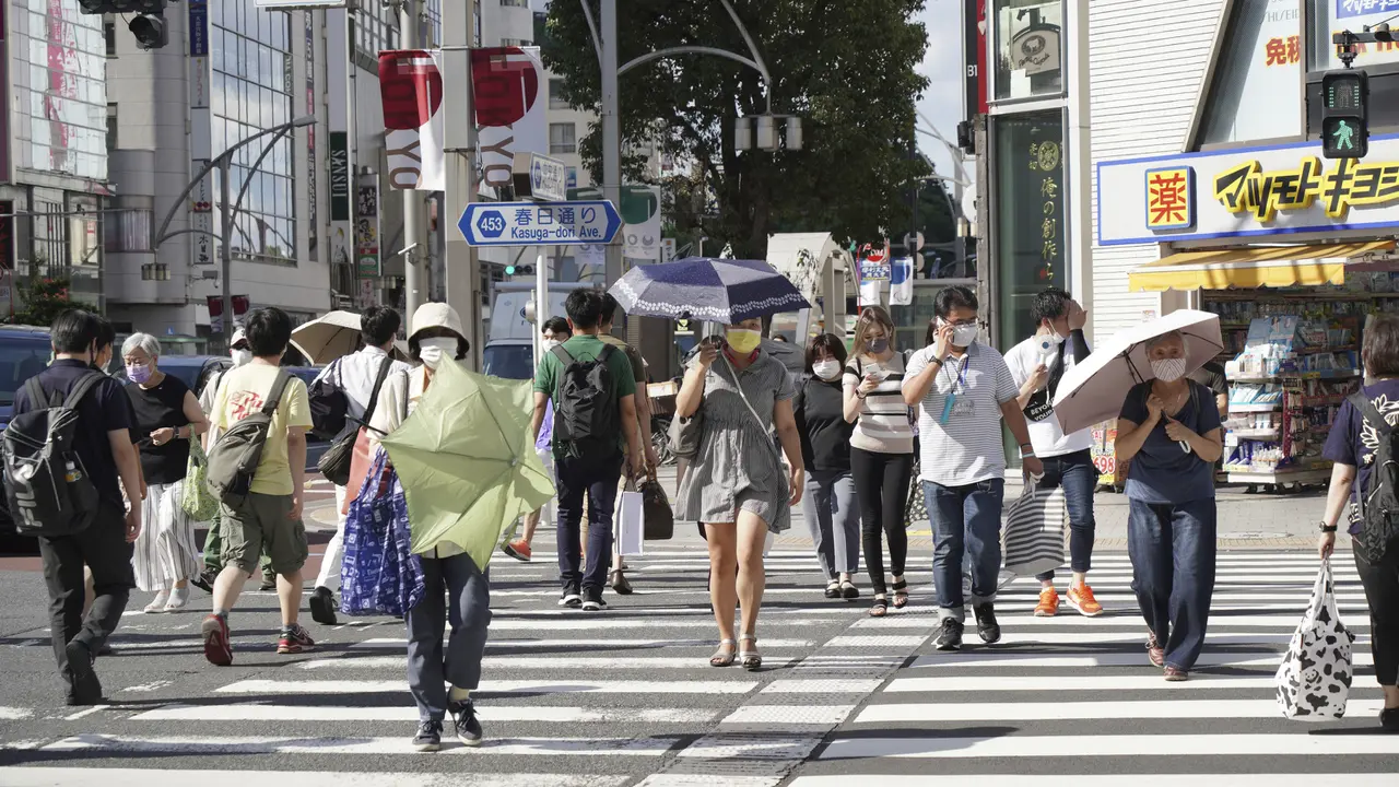 FOTO: Tokyo Darurat Virus Corona COVID-19