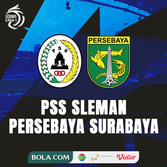 BRI Liga 1 - PSS Sleman Vs Persebaya Surabaya