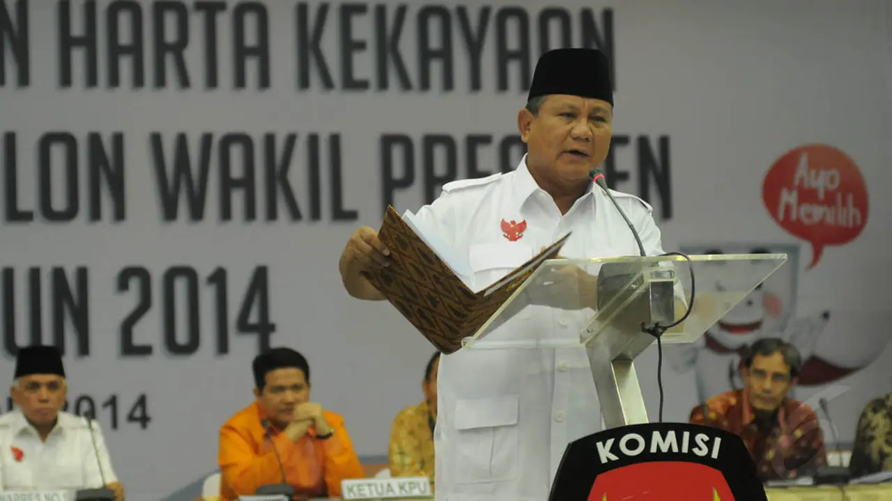 KPU Beberkan Harta 2 Capres-Cawapres
