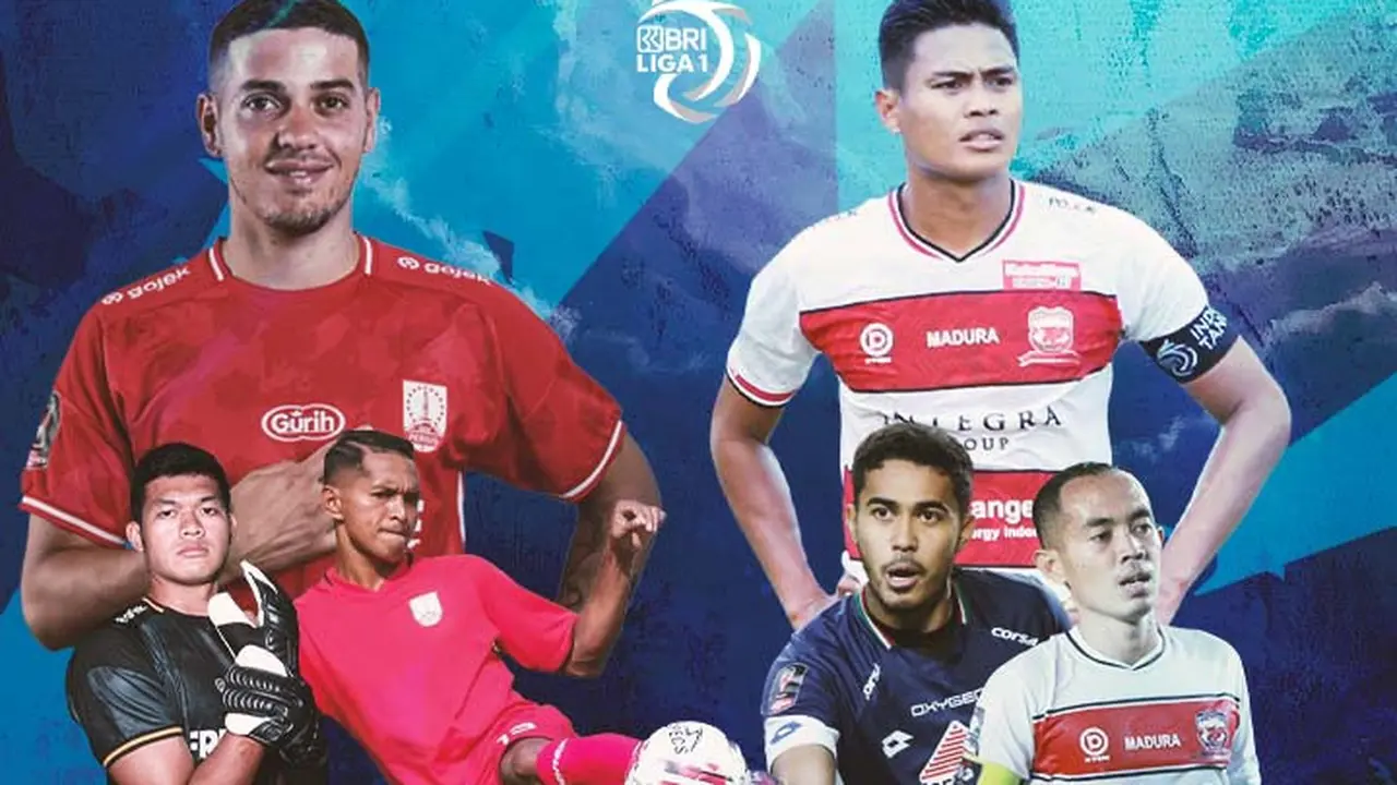 Liga 1 - Duel Antarlini - Persis Solo Vs Madura United