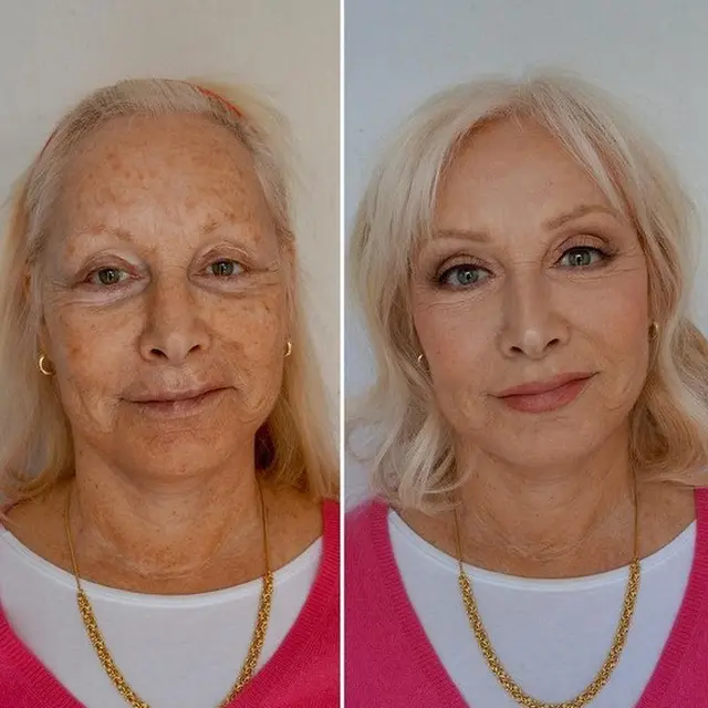 transformasi makeup awet muda