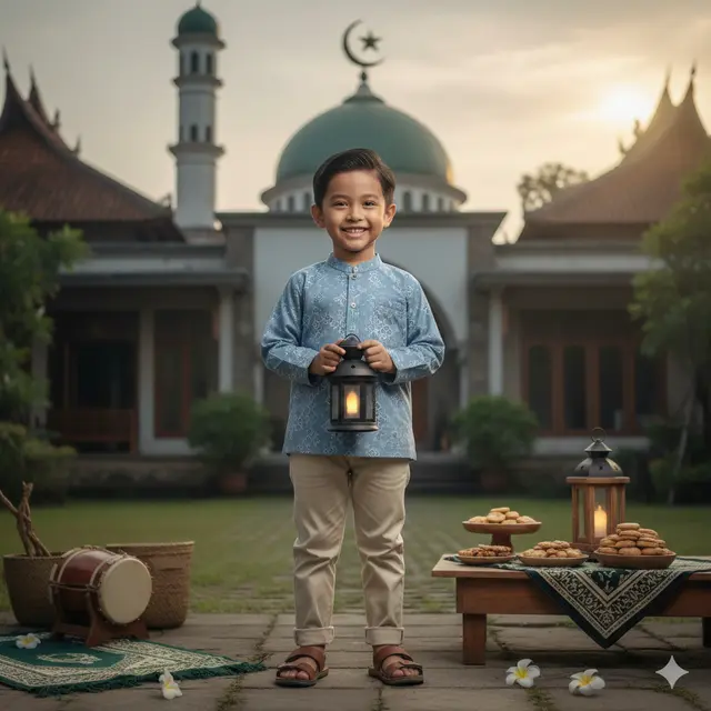 Model Baju Anak Ramadan 2026 untuk Foto Keluarga