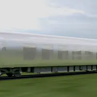 Desain kereta api tembus pandang pertama di dunia. (techinsider.io)