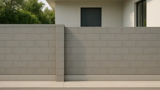 Model Pagar Rumah Minimalis dengan Batako