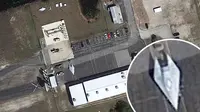 Google Earth menangkap penampakan aneh, pesawat rahasia AS (Google Earth)