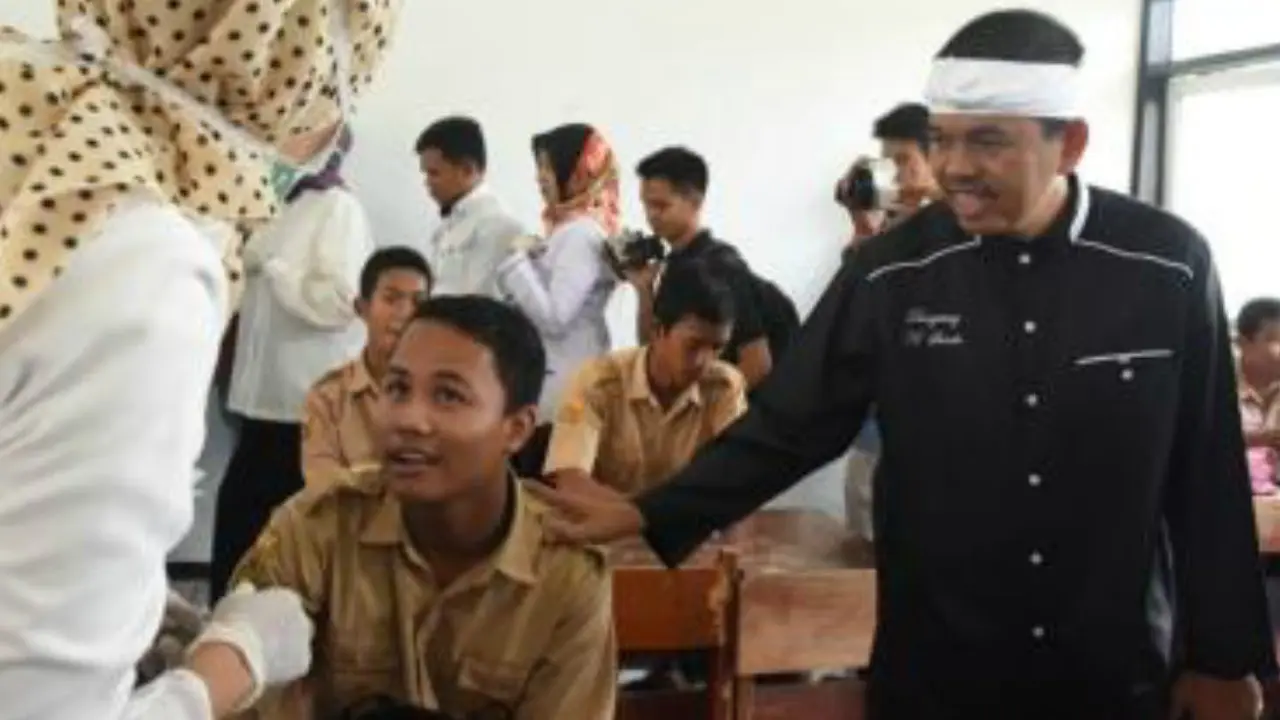 bupati purwakarta sidak siswa perokok