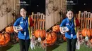 Lain lagi dengan Agatha Pricilla yang tampil dengan memakai baju kasir mini market. Meski simpel, usahanya untuk mendapat seragam hingga menirukan keramahan kasir pun membuat dirinya banyak disebut sebagai "Mbak-Mbak Mini Market" oleh netizen. (Liputan6.com/IG/@ifyalyssa)