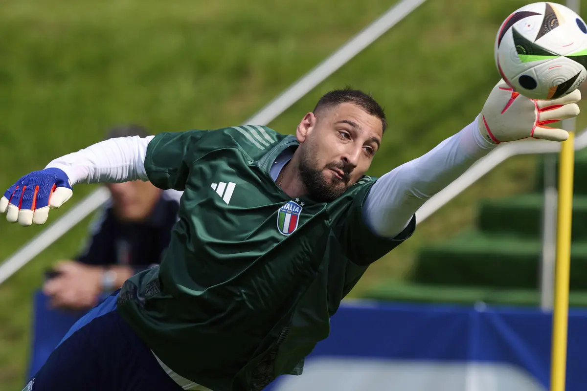 Latihan Timnas Italia untuk Euro 2024