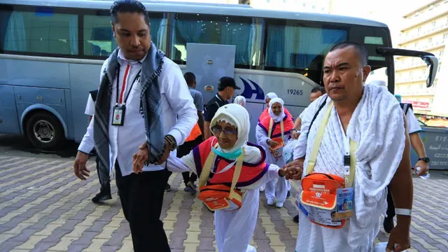 Jemaah haji Indonesia di Makkah. Bahauddin/MCH