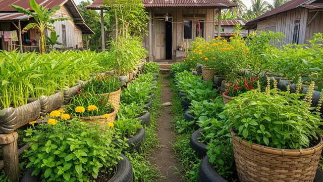 Ide Kebun Sayur Tanpa Modal Awal yang Langsung Bisa Dipraktikkan di Rumah dengan Tanaman Pengusir hama