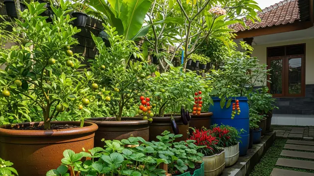 Taman Vertikal untuk Lahan Sempit