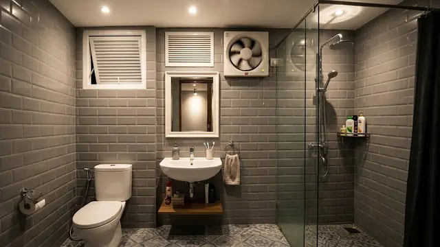 Ide Ventilasi untuk Kamar Mandi Tanpa Jendela