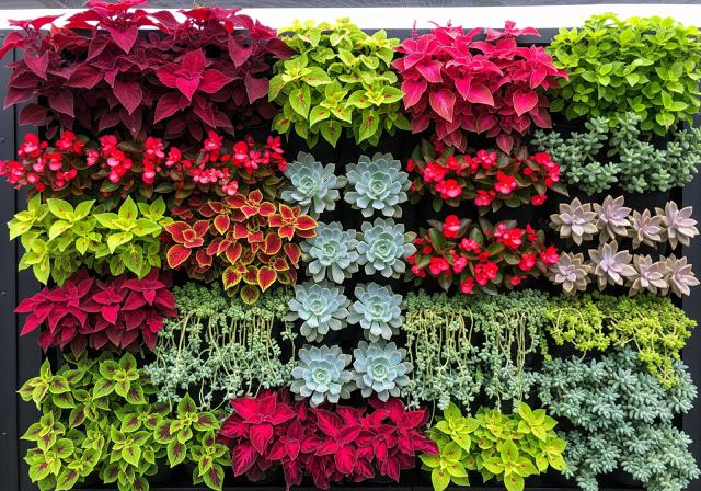 Tanaman Ornamental untuk Tampilan Lebih Estetis/Jenis Tanaman yang Cocok untuk Kebun Vertikal Kecil (Sumber: gemini.com)