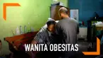 Seorang wanita yang mengalami obesitas dan memiliki berat hampir 200 kg meminta bantuan Presiden Jokowi untuk menurunkan bobot tubuhnya.