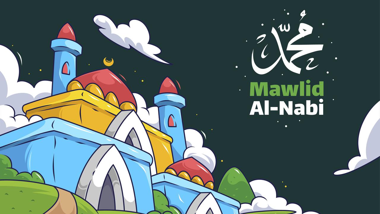 Ilustrasi Maulid Nabi Muhammad saw.