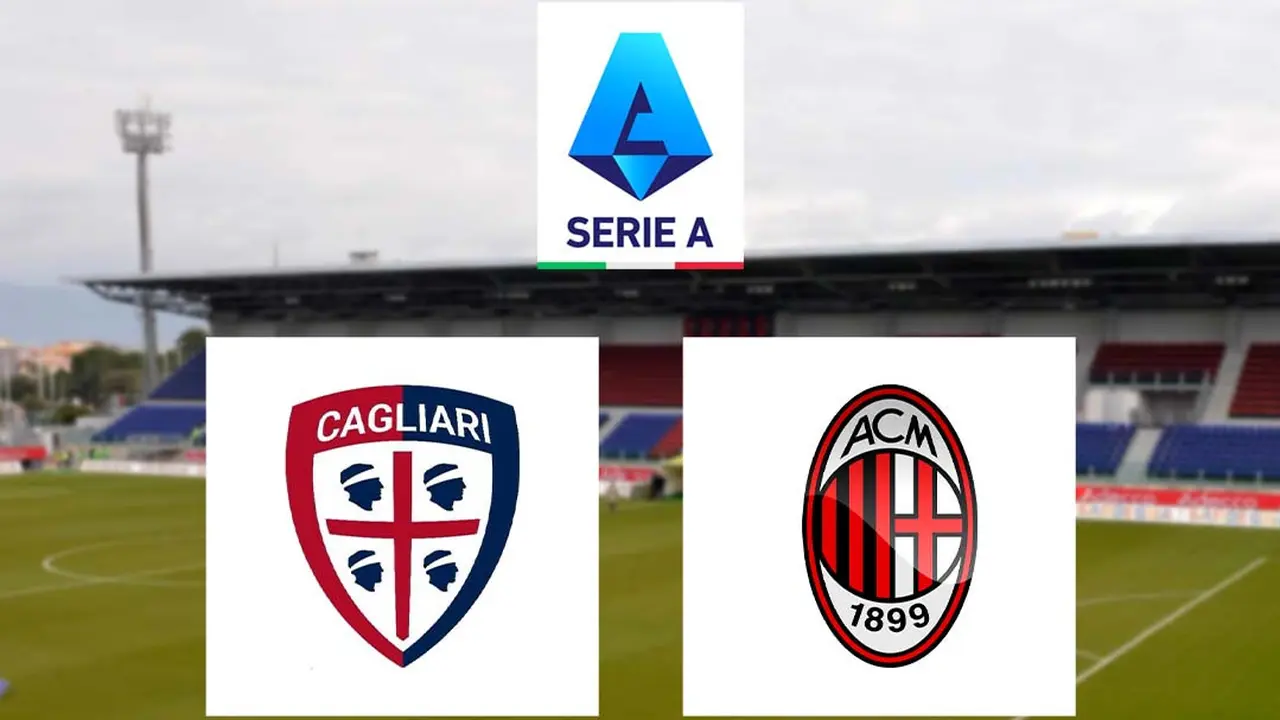 Liga Italia - Cagliari Vs AC Milan