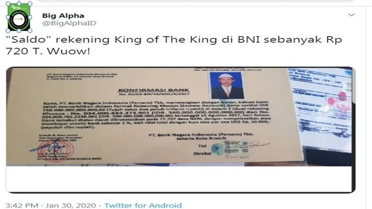 King of The King
