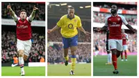 Sebagai salah satu anggota Big Six di Liga Inggris, Arsenal kerap memiliki para pemain tajam dengan raihan gol di atas rata-rata. Bahkan beberapa pemainnya mampu beradaptasi dengan baik di musim pertamanya berseragam The Gunners hingga mampu mempersembahkan banyak gol bagi tim asal London tersebut. Seperti 5 pemain berikut ini. (Kolase AFP)