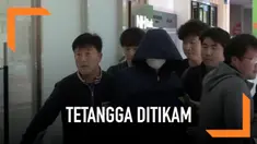 Seorang pria asal Korsel tega membakar apartemen dan menikam lima tetangganya hingga tewas.
