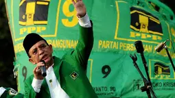 [FOTO] Tiga Orator Ulung PPP Hangatkan Tugu Proklamasi