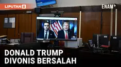 Donald Trump Divonis Bersalah atas Kasus Suap, Tapi Tidak Dijatuhi Hukuman Apapun