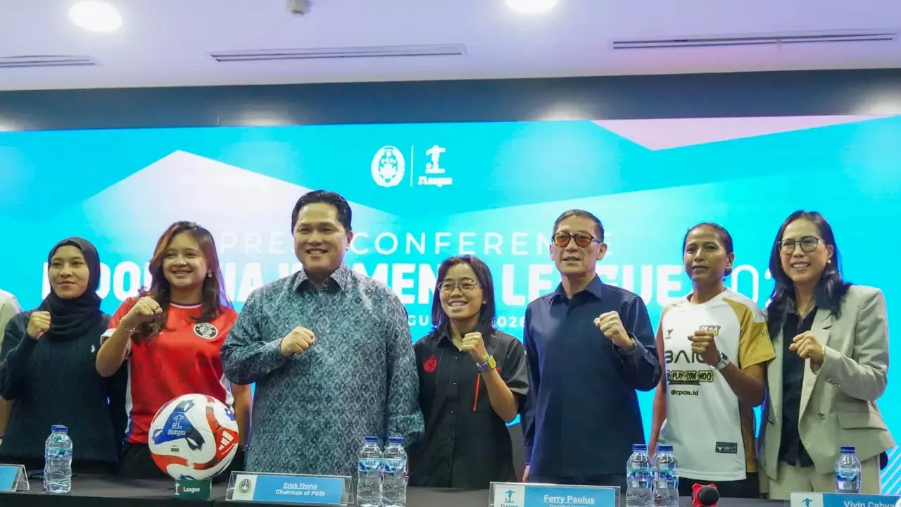 Konferensi Pers Liga Putri Indonesia