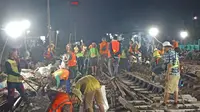 Jelang Angkutan Nataru 2025 KAI Daop 9 Jember, Lakukan Penggantian Rel Kereta Api