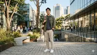 Rekomendasi Celana Chino Pria, Andalan Gaya Smart-Casual yang Selalu Relevan