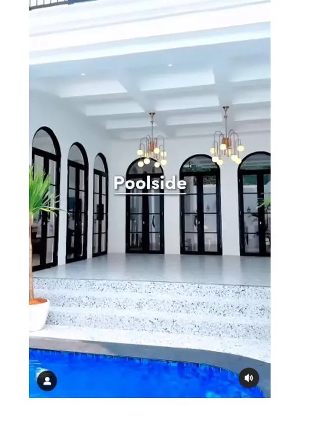 9 Potret Rumah Baru Celine Evangelista, Tampak Mewah Bernuansa Putih