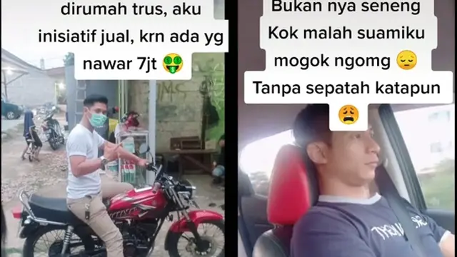 Jual Motor Antik Seharga Rp 7 Juta, Wanita Ini Dicuekin Suaminya Seharian