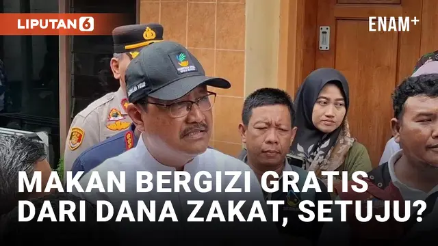 VIDEO: Makan Bergizi Gratis Dibiayai Dana Zakat, Ini Kata Gus Ipul