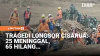 Tragedi Longsor Cisarua: 25 Meninggal, 65 Hilang…